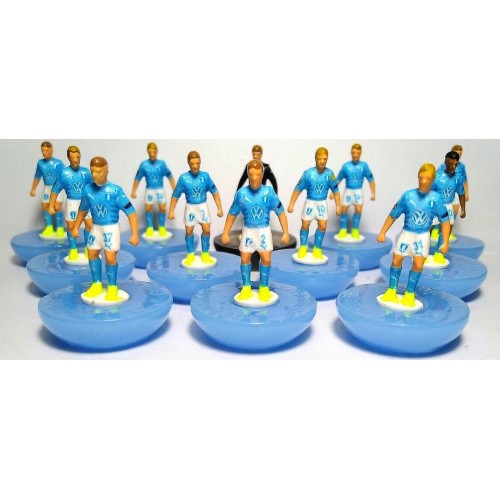 Subbuteo Andrew  Table Soccer Malmo FF 2021-22 on Classic Hasbro Bases